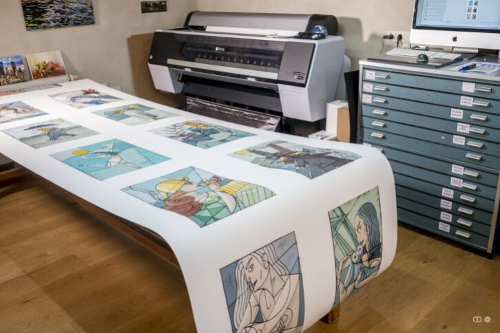 orpiment détail travail